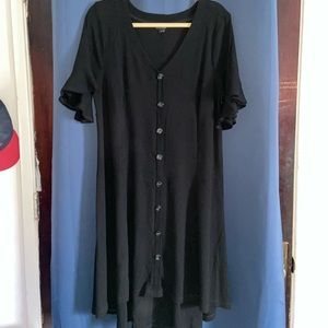 Torrid skater button down dress